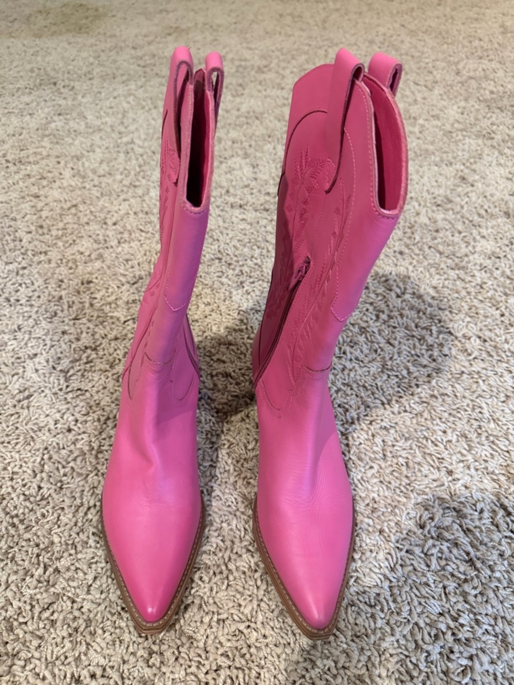 Matisse “Mylie” Pink Western Heeled Boots - Picture 4 of 7